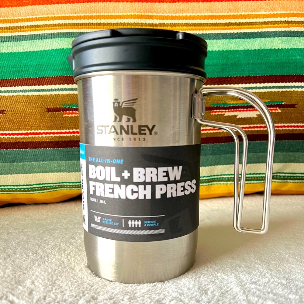 Stanley Boil + Brew French Press NEW 32 Ounces